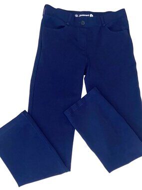 BetaBrand Classic Straight Leg Yoga Pant Navy Medium